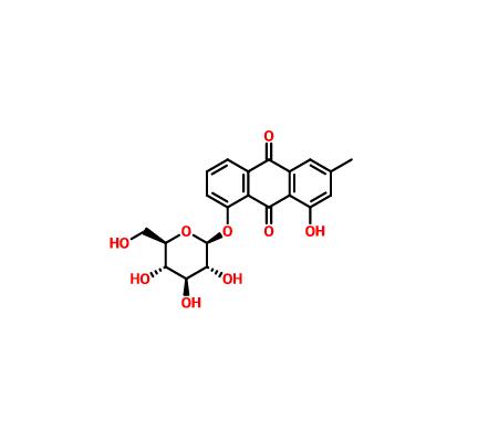 大黃酚-8-0-β-D-葡萄糖苷|13241-28-6