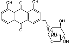 蘆薈大黃素-3-（羥甲基）-O-β-D-葡萄糖苷_50488-89-6